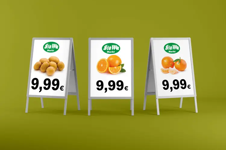 SteWa Markt Stephanskirchen Kundenstopper